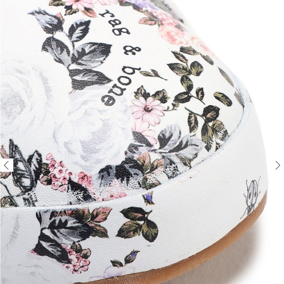 Rag & Bone Floral RB1 Low Sneaker - Picture 4 of 6